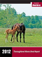2012 Thoroughbred Mares Bred Report