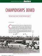 The Best Horses Never to Win a Championship, Part 1