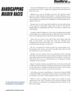 Exotic Bets Podcast Take-Away: Handicapping Maiden Races