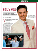 Rick's Roll: Everything's coming up roses for Goldencents' co-owner Rick Pitino