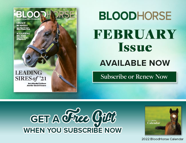 Subscribe To BloodHorse Magazine!